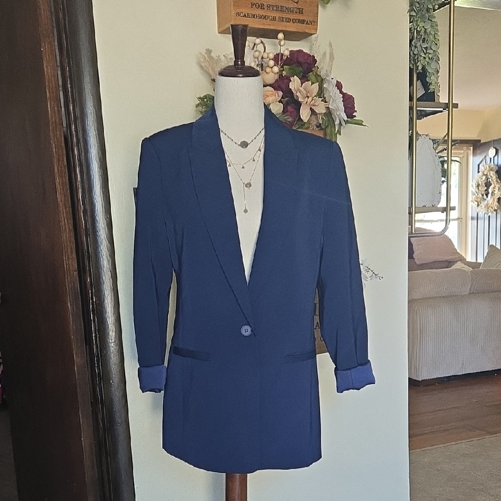 Vici Navy Men's Blazer